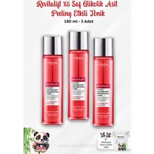 3 Adet Loreal Paris Revitalift Peeling Etkili Tonik 180 ml ve Rosıe