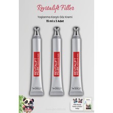 Loreal Paris 3 Adet Revitalift Filler Yaşlanma Karşıtı Göz Kremi 15 ml ve Rosıe