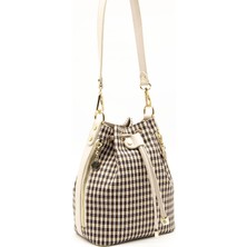 Silver & Polo Kahve Sarı - Bej SP1137 Kadın Omuz Çantası