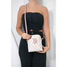 Silver & Polo Pembe - Somon SP1157 Kadın Çapraz Çanta