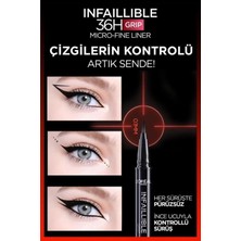 L'Oréal Paris Infaillible - Siyah Eyeliner 01 - Obsidian x 3 Adet ve Rosie