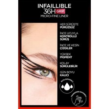 L'Oréal Paris Infaillible - Siyah Eyeliner 01 - Obsidian x 3 Adet ve Rosie