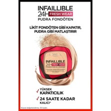 L'Oréal Paris 3 Adet Infaillible 24H Pudra Fondöten 040 Cashmere ve Rosıe