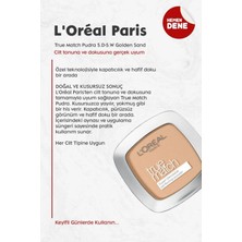 L'Oréal Paris 3 Adet  True Match Pudra 5.d-5.w Golden Sand ve Rosıe