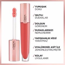 3 Adet Brilliant Signature Plump In Gloss Ruj 410 Inflate ve Rosıe