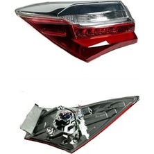 İTHAL Corolla Dış Stop Lambası / 2016-2018 Corolla Stop Ledli Sağ