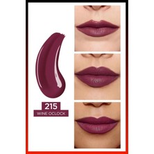 3 Adet Infaillible 24H Kalıcı Likit Ruj & Balm 215 Wine Oclock ve Rosıe