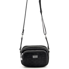 Silver & Polo Siyah - Siyah SP1111 Kadın Çapraz Çanta