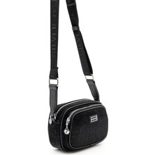 Silver & Polo Siyah - Siyah SP1111 Kadın Çapraz Çanta