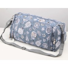 Yumakça Örgü Çantası, Çok Amaçlı Çanta, Organizer Çanta | Gri Le 36