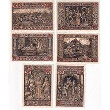 Benim Koleksiyonum Almanya, Eisenach, 50 Pfennig 1921 Notgeld Set