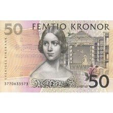 Benim Koleksiyonum Isveç, 50 Kron (2003) P#62 Çil