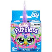 Furby Furblets Too-Koo Mini Friend, 45+ Ses ve Müzik, 6 Yaş ve Üstü Için Elektronik Peluş