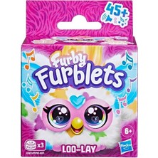 Furby Furblets Loo-Lay Mini Friend, 45+ Ses ve Müzik, 6 Yaş ve Üstü Için Elektronik Peluş