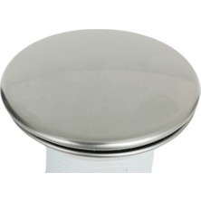 Isola Lavabo Gider Süzgeci Pop Up Basmalı Bas-Aç Klik Klack Bağlantı Ağzı 1 1/4'' (4.2 Cm) Olan Lavabo Sifonlarına Uygun