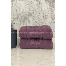 Özdilek Blossom El-Yüz Havlusu 2 Adet-Mürdüm