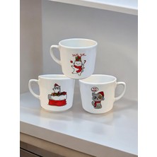 Yılbaşı Hediyesi 3’lü Seramik Times Kupa Bardak Mug