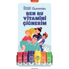 Ocean Gummies Sambucus 60 Çiğnenebilir Jel Form x 3 Adet