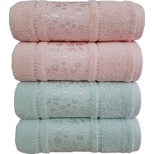 Camellia Havlu 4'lü- Mint Pembe