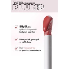 Pastel Plump Up Extra Hydrating Plumping Gloss - Dolgunlaştıran Dudak Parlatıcısı 210 Peach Coral