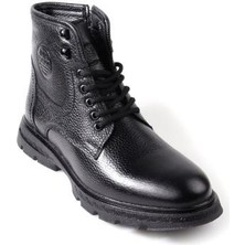 Papuçcity Bzky 23103 Erkek Kauçuk Taban Kürklü  Bot