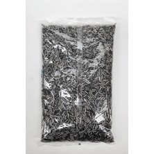 Antrasit Boru Boncuk 3 mm 500 gr