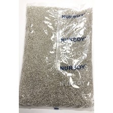 Gümüş Kum Boncuk 2 mm 500 gr