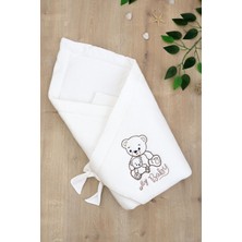 Sitilin Kız Erkek Bebek Unisex Lüks Kundak Battaniye STL6756