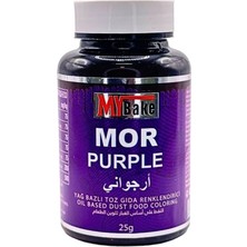 Yağ Bazlı Toz Gıda Boyası Mor 25 gr