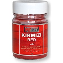 Su Bazlı Toz Gıda Boyası Kırmızı 10 gr