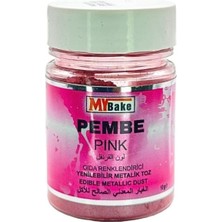 Yenilebilir Metalik Toz Boya Pembe 10 gr