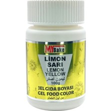 Jel Gıda Boyası Sarı 100 gr