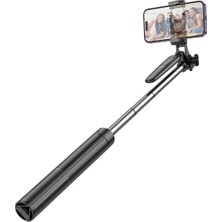 Hoco K19 157 cm Broadcast Holder Uzaktan Kumandalı Tripod ve Selfie Çubuğu