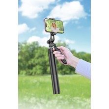 Hoco K19 157 cm Broadcast Holder Uzaktan Kumandalı Tripod ve Selfie Çubuğu