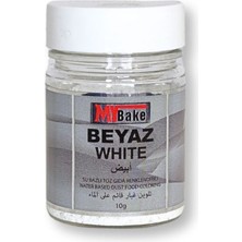 Su Bazlı Toz Gıda Boyası Beyaz 10 gr