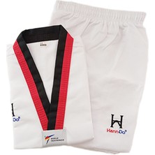 Hann-Do Taekwondo / Tekvando Elbisesi Fitilli Pum Yaka Dobok