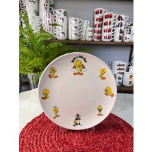 Tebak Collection 6 Parça Tweety Desen Porselen Çocuk Yemek Takımı Mama Seti