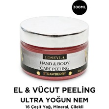 Cosevla Peeling Batık & Çilek Bacak Onarıcı & Arındırıcı Nemlendirici Çilekli Peeling