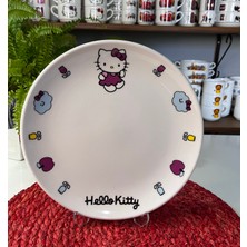 Tebak Collection 6 Parça Hello Kitty Desen Porselen Çocuk Yemek Takımı Mama Seti