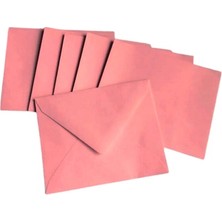 Küçük Zarf Kartvizit 7x9 Pembe - 20 Adet