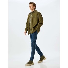 Erkek Giyim Kot Pantolon - Koton - 5WAM40014ND - Indigo Stone - 33/30