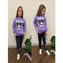 İpek Kids Kız Çocuk Giyim Kuromi Alt Üst Takım