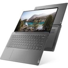 Lenovo Yoga Slim 6 Amd Ryzen 5 7540U 16GB 512GB SSD 14" Fhd+ W11H Taşınabilir Bilgisayar & Per4 Çanta 82X3004GTXP307