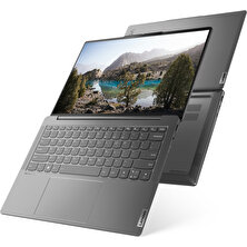 Lenovo Yoga Slim 6 Amd Ryzen 5 7540U 16GB 4tb SSD 14" Fhd+ Fdos Taşınabilir Bilgisayar & Per4 Çanta 82X3004GTXP305