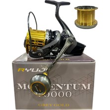 Ryuji Momentum 10000 Grey Gold 11+1bb Surf Olta Makinesi