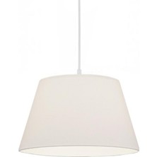 Art&Gift North Home Konik Kumaş Büyük Boy Tavan Sarkıt Avize Krem