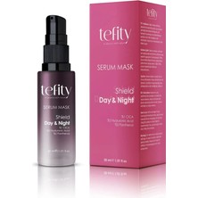 Tefity Shield Day & Night Serum Mask : Nemlendirici, Cilt Bariyerini Güçlendirici, Koruyucu