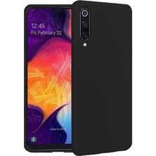 Piyasa Sepeti Samsung Galaxy A50S İçi Kadife Silikon Kılıf Siyah