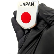 Honda Uyumlu Etiket Sevenler Japan Arma Alüminyum Malzeme 6x5 Cm'dir