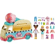 HHX77 Polly Pocket Minik Lezzetler Dondurma Arabası